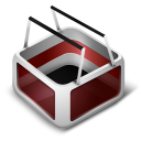 Cart Red Icon 128x128 png
